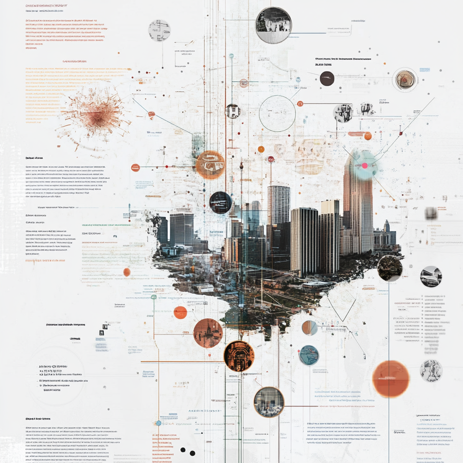 Visual interactive map highlighting ILI's interconnected community initiatives